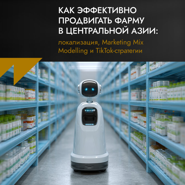 Как эффективно продвигать фарму в Центральной Азии: локализация, Marketing Mix Modelling и TikTok-стратегии